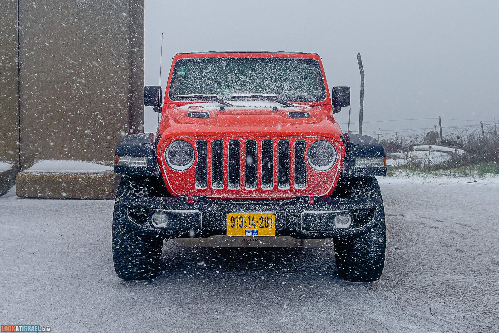 Снег на Голанских высотах - Зима во время карантина