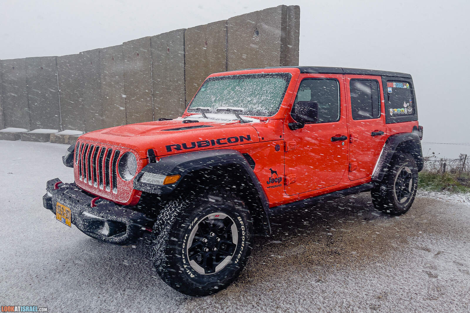 Снег на Голанских высотах - Зима во время карантина