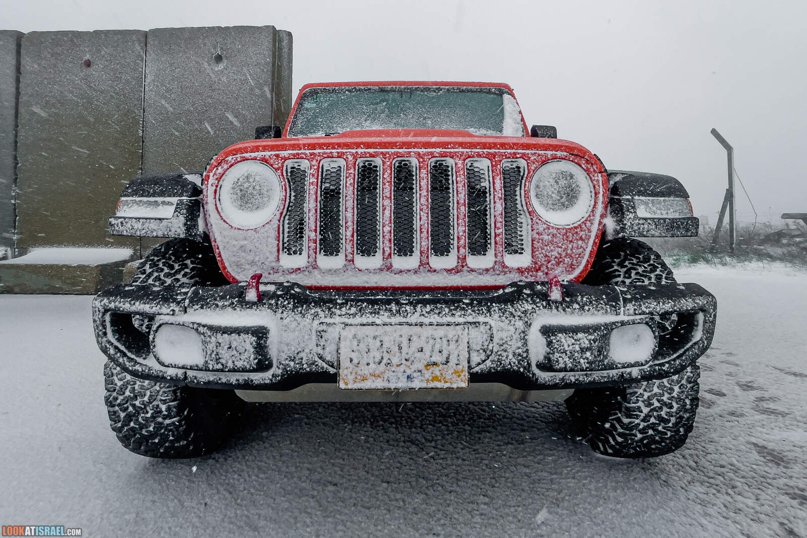 Снег на Голанских высотах - Зима во время карантина