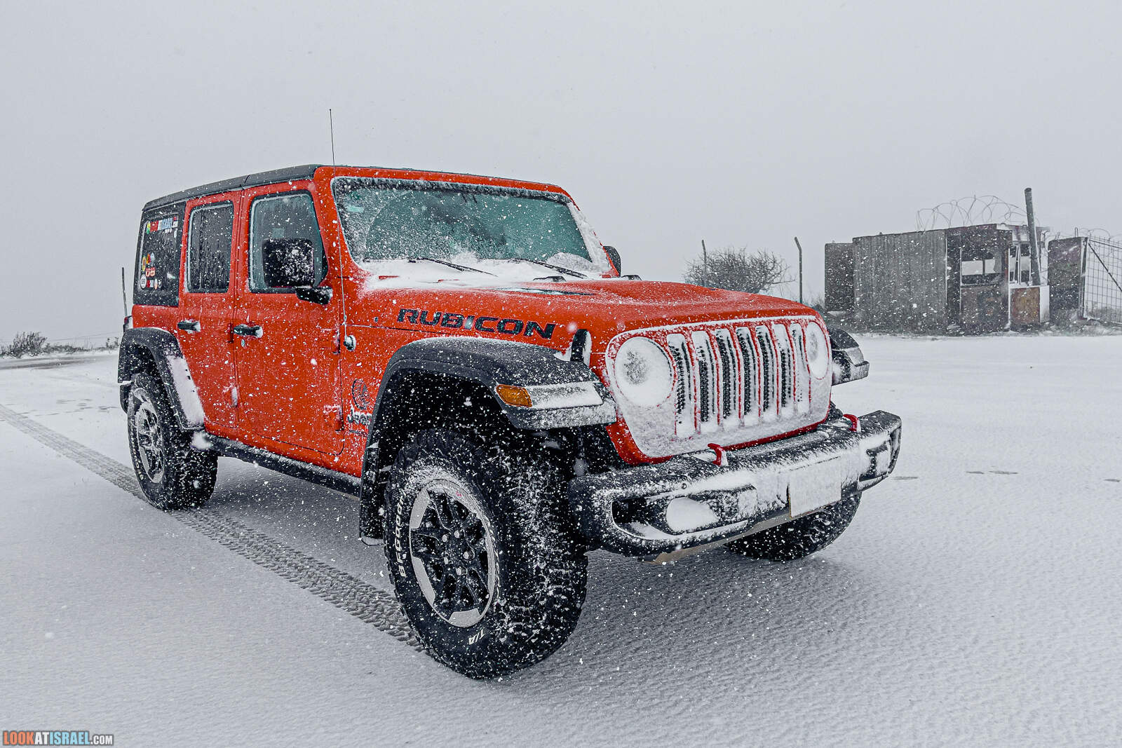Снег на Голанских высотах - Зима во время карантина