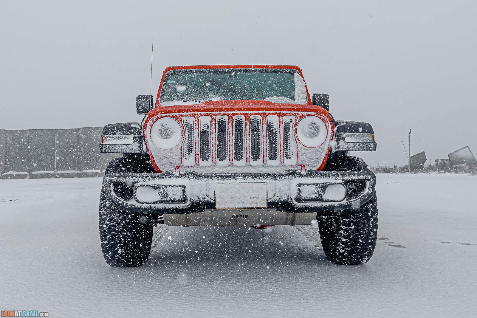 Снег на Голанских высотах - Зима во время карантина