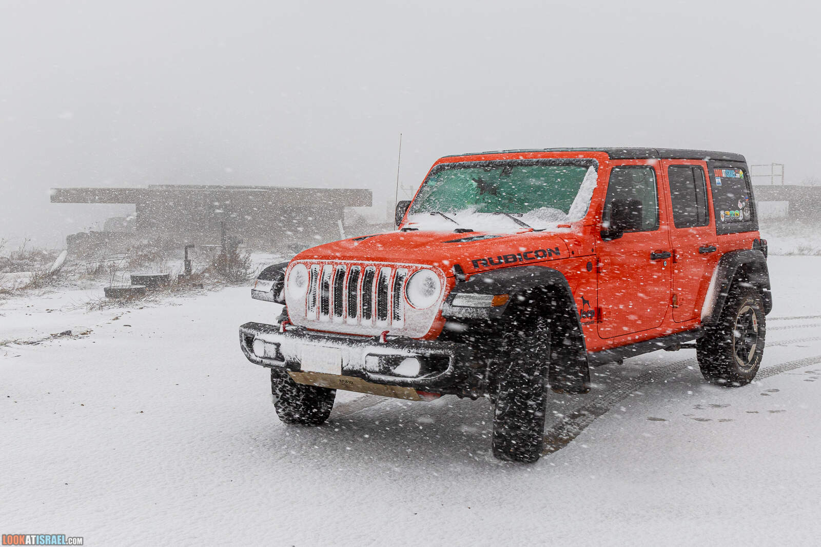 Снег на Голанских высотах - Зима во время карантина