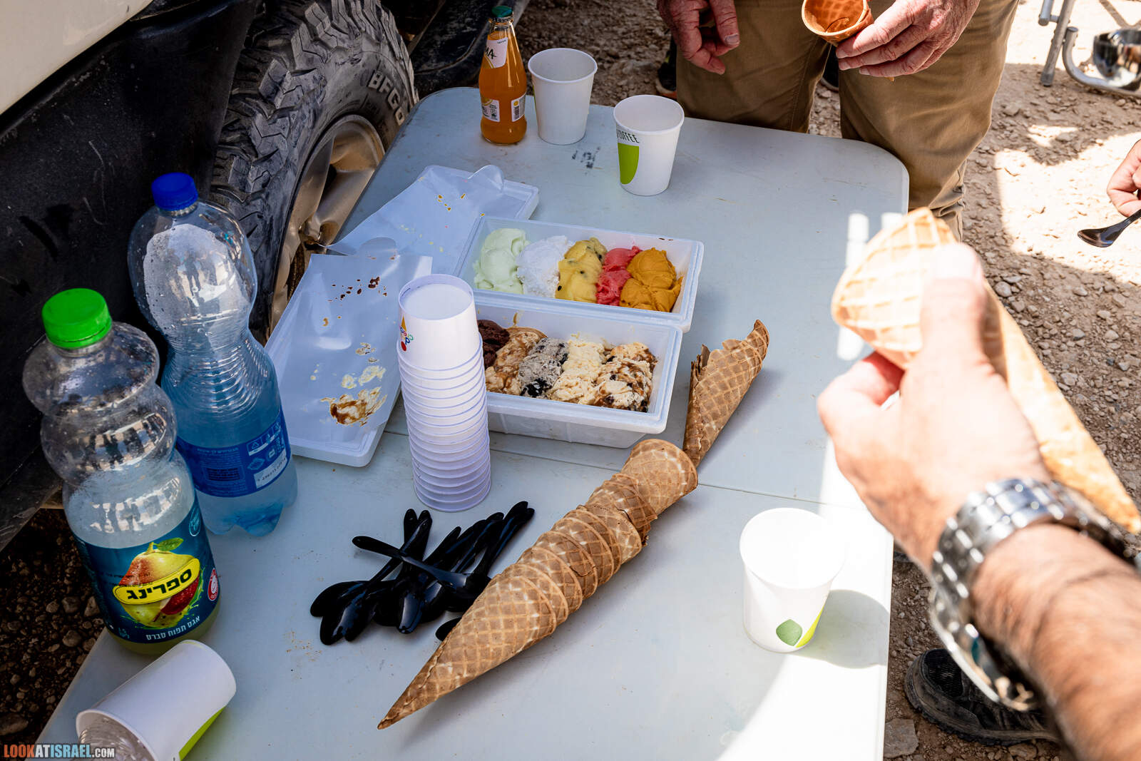 На джипах по Иудейской пустыне | LookAtIsrael.com - Фото путешествия по Израилю