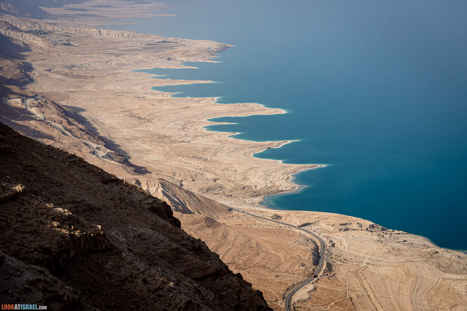 Иудейская пустыня, Обзорная точка на Мертвое море с Мацок Этеким | LookAtIsrael.com - Фото путешествия по Израилю