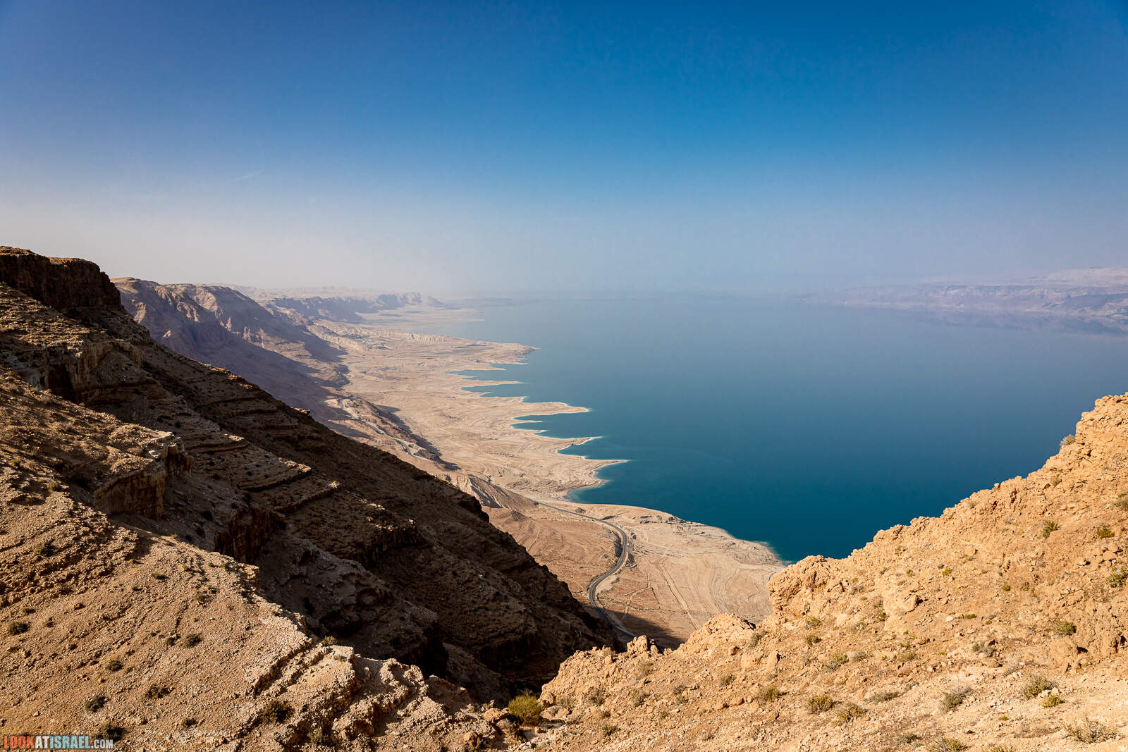Иудейская пустыня, Обзорная точка на Мертвое море с Мацок Этеким | LookAtIsrael.com - Фото путешествия по Израилю