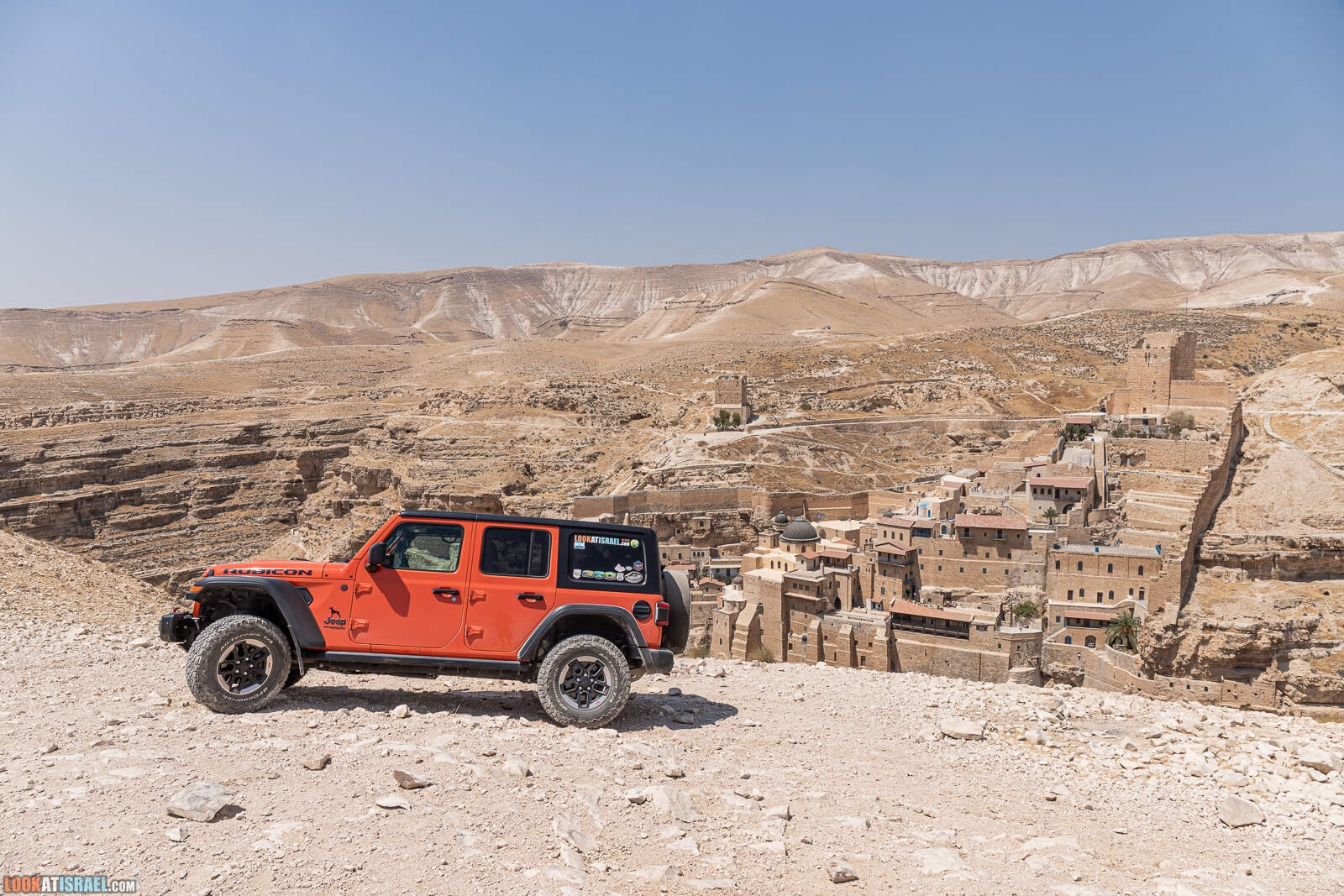 Иудейская пустыне на внедорожнике, монастырь Мар Саба, гора Мунтар (Азазель) | מסע מסכם קורס נהג מתקדם קיץ 2021 שבילים - LookAtIsrael.com - Фото путешествия по Израилю