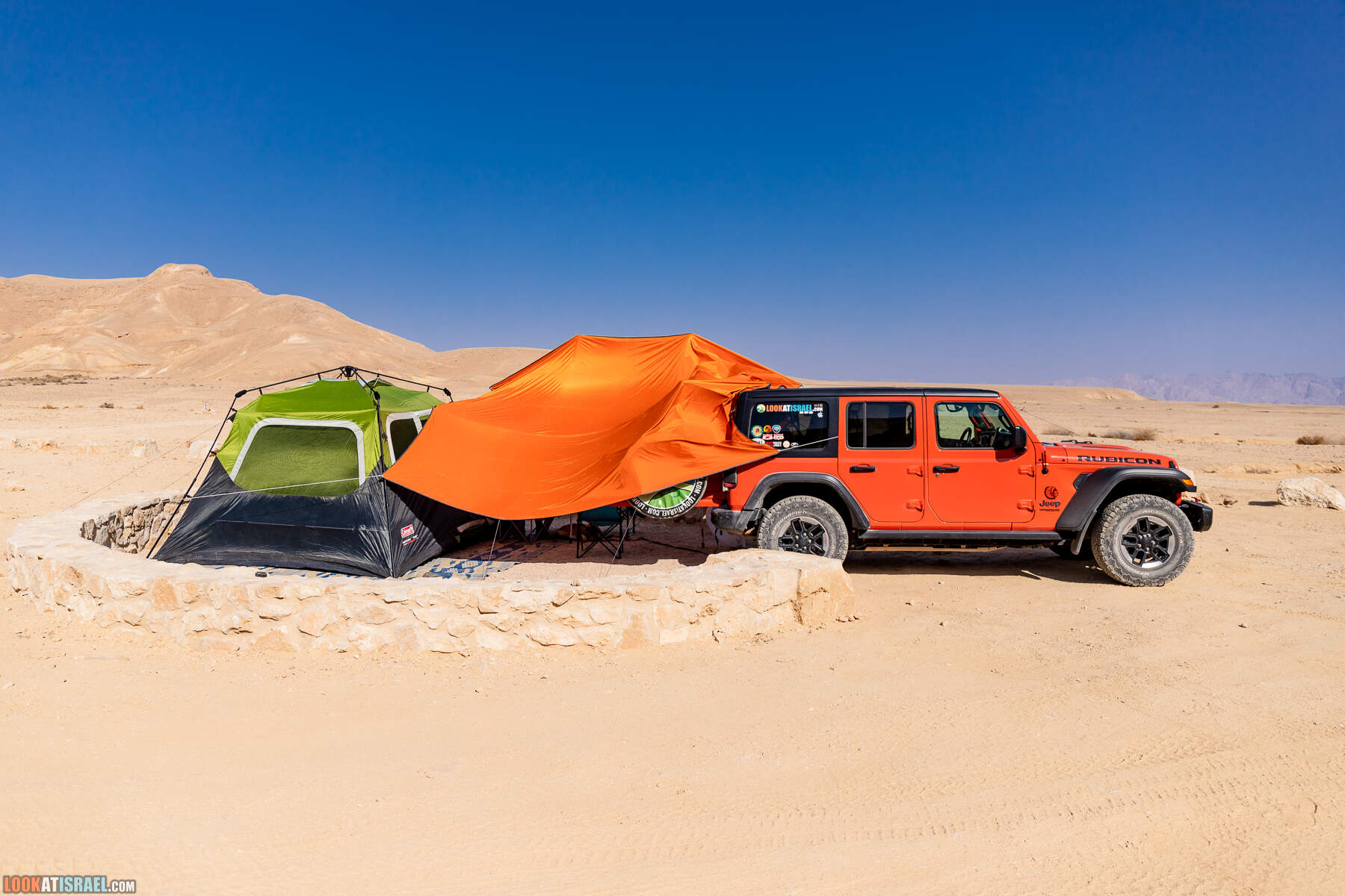 Южная часть дороги 10 вдоль границы с Египтом и Эйлатские горы - гора Берех, нахаль Метек, нахаль Ботем и Ботмим, обратная сторона долины Тимна, гигантские бульбусы в Израиле