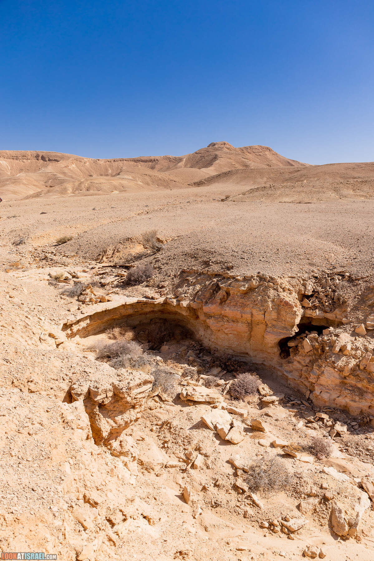 Южная часть дороги 10 вдоль границы с Египтом и Эйлатские горы - гора Берех, нахаль Метек, нахаль Ботем и Ботмим, обратная сторона долины Тимна, гигантские бульбусы в Израиле