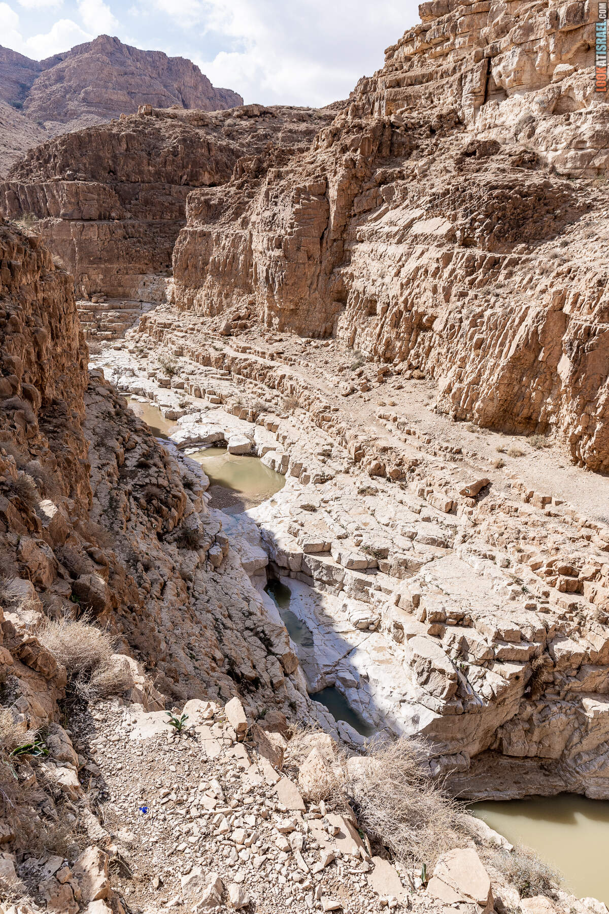 Поход по Гранд каньону Иудейской пустыни - ущелья Ардуф и Цеелим. Источники Эйн Ардуф, Эйн Намер