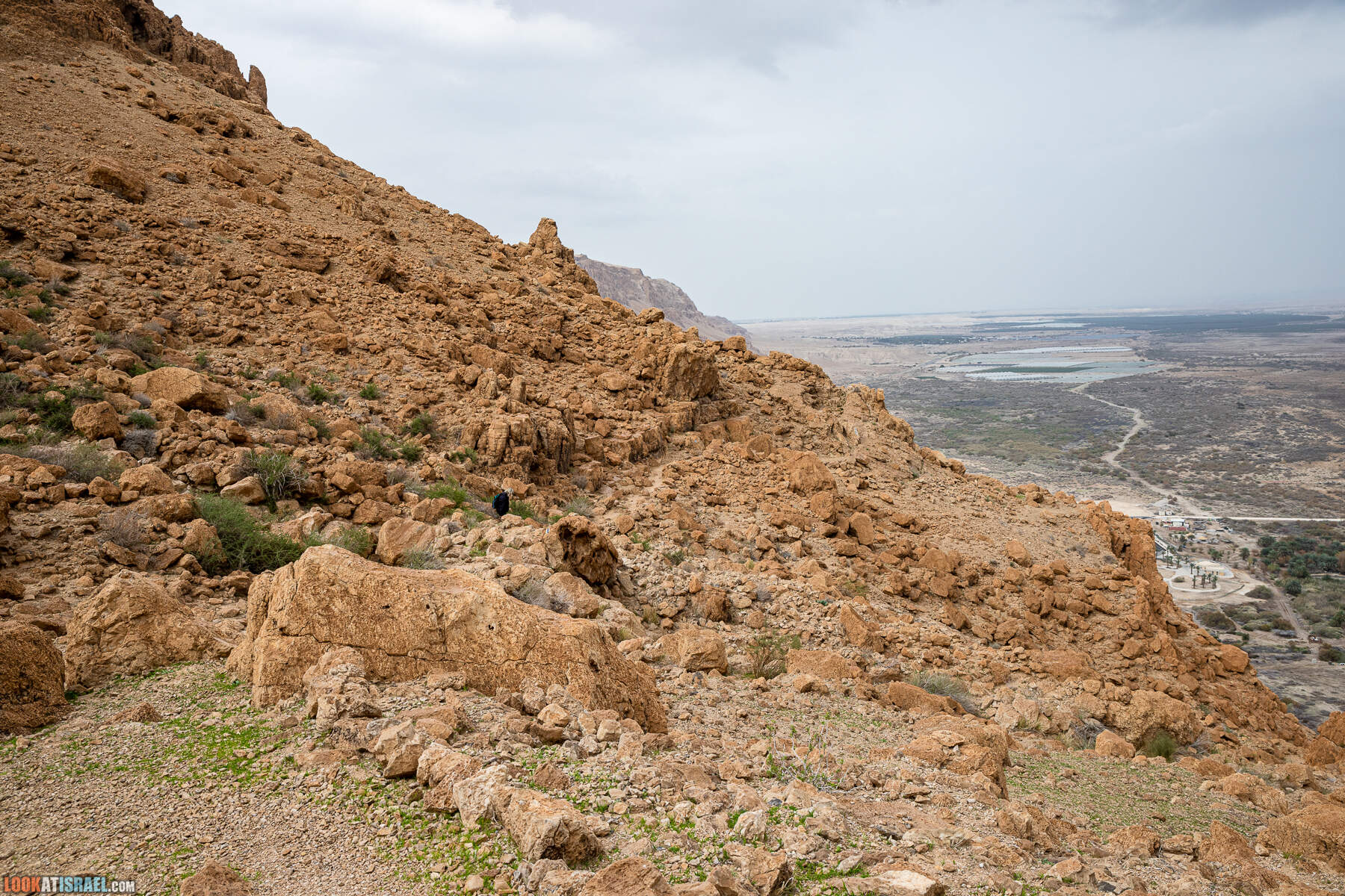 Поход по ущелью Кумран, Мацок Этеким, Рош Цуким