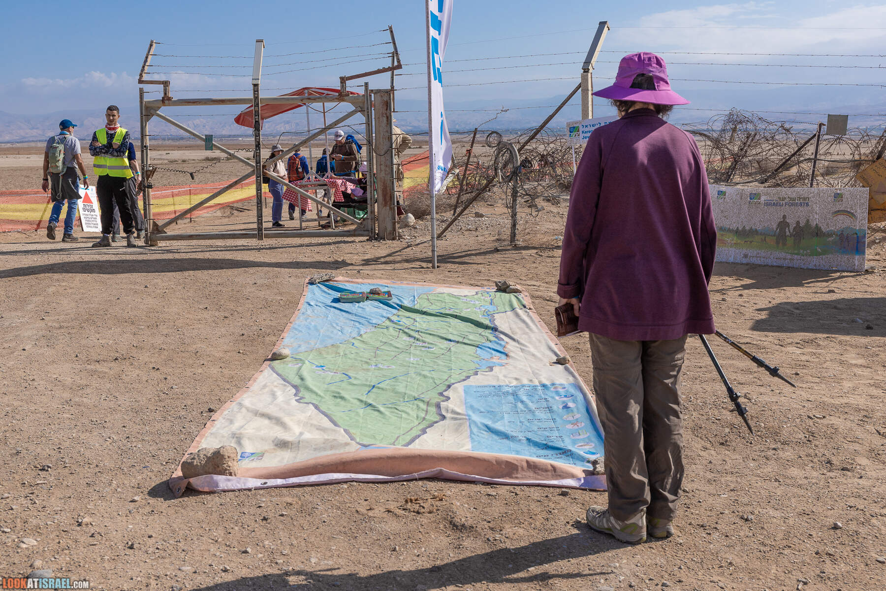 Устье Иордана - там, где Иордан впадает в Мертвое море |   שפך ירדן