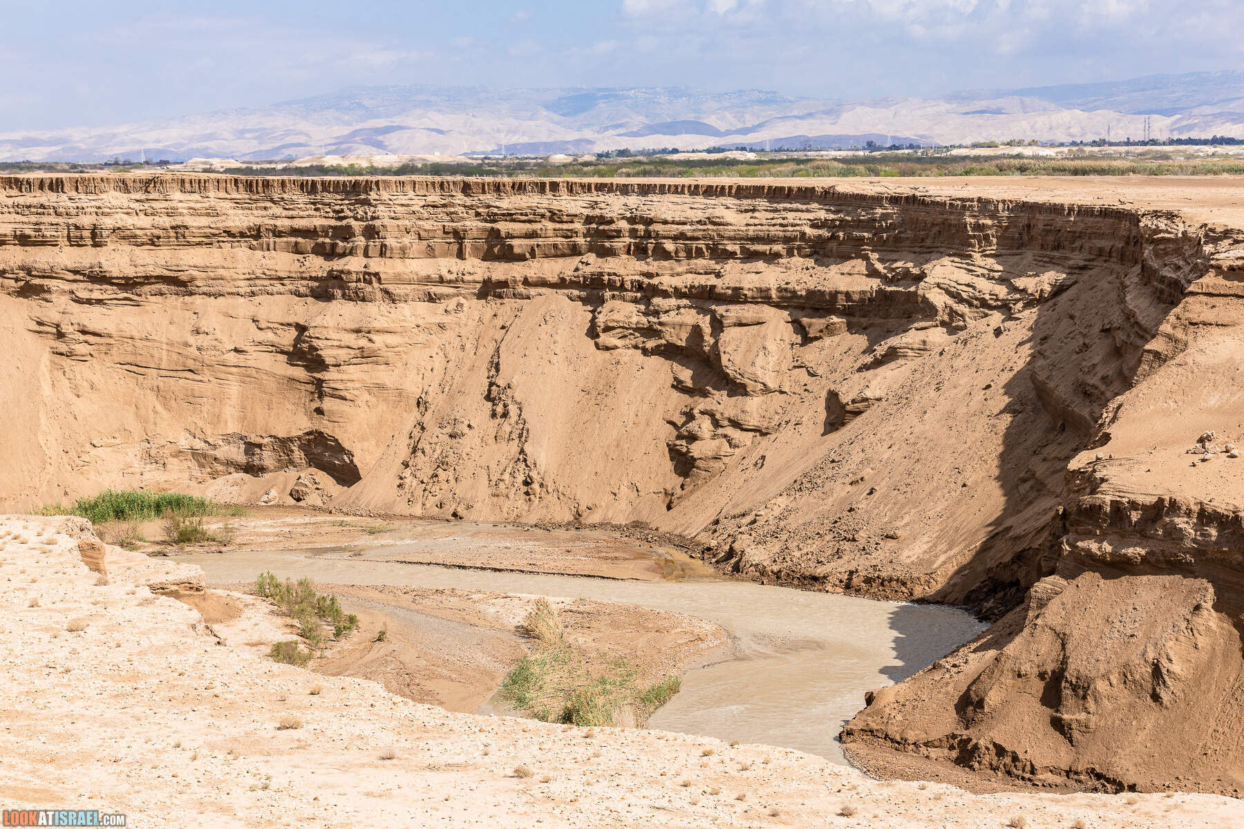 Устье Иордана - там, где Иордан впадает в Мертвое море |   שפך ירדן
