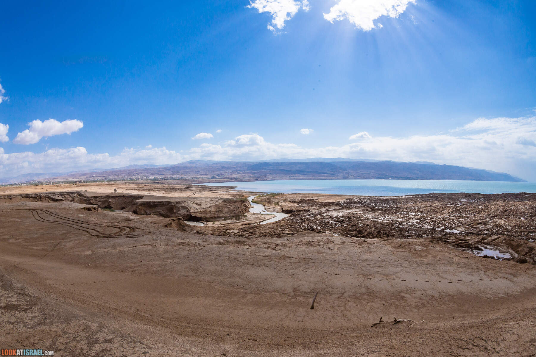 Устье Иордана - там, где Иордан впадает в Мертвое море |   שפך ירדן