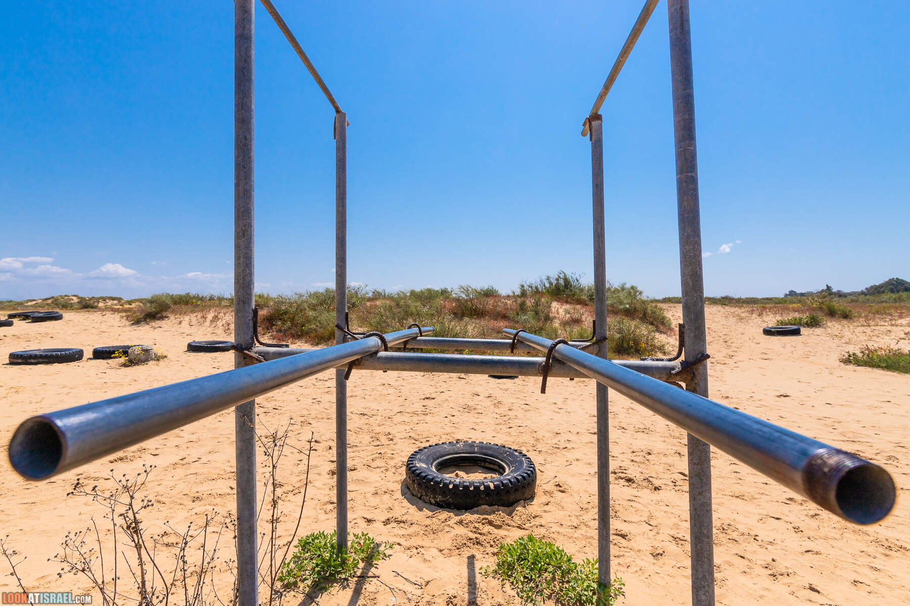Прогулки с хвостом - пески Пальмахим и Наби Рубин