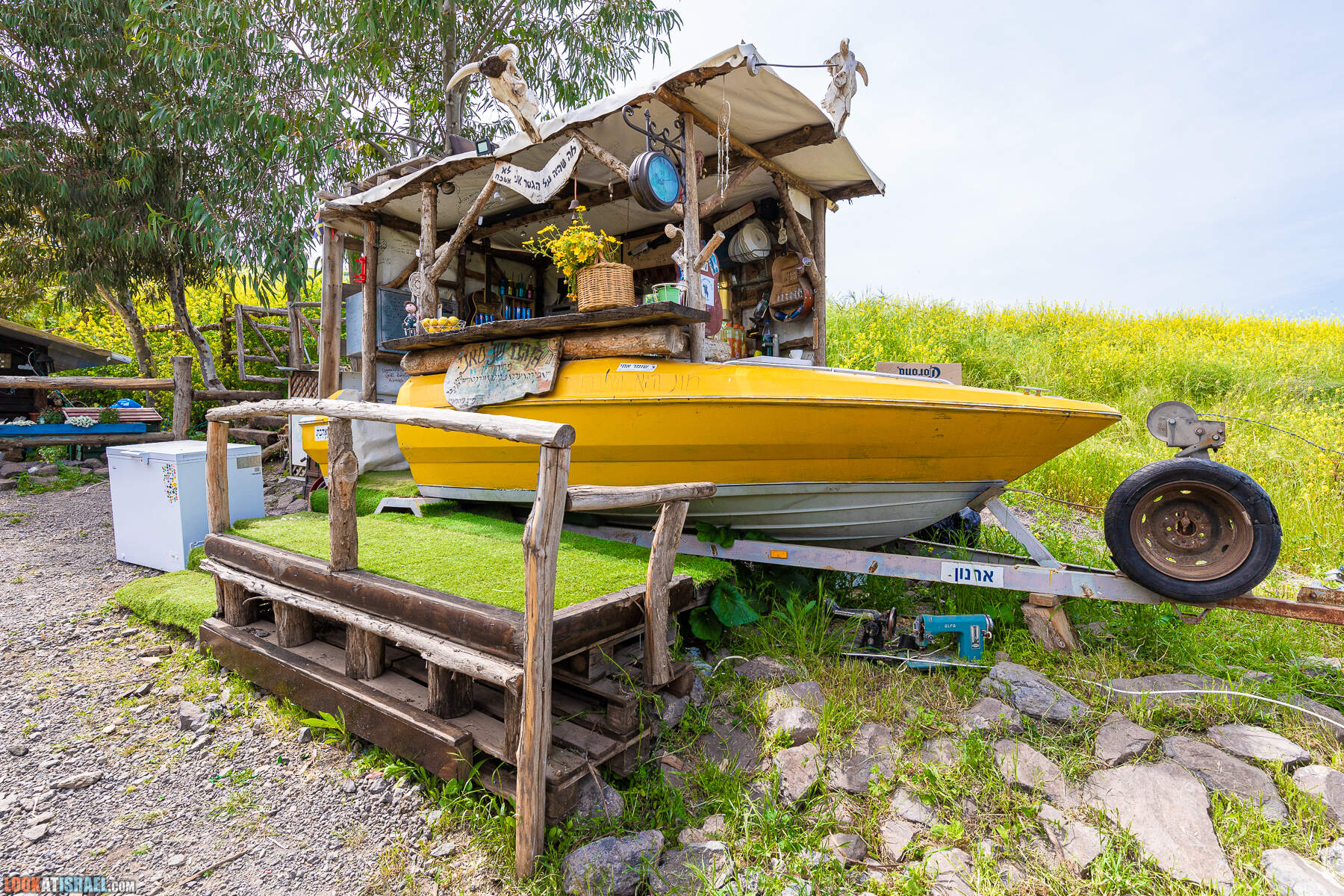 Израильская саванна - Поход по ручью Явниель