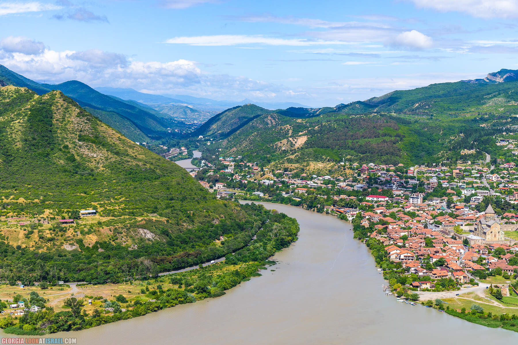 Путешествие в западную Грузию - Монастырь Джвали, первая столица Мцхета, монастырь Гилати