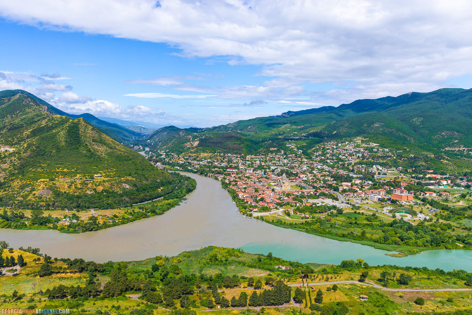 Путешествие в западную Грузию - Монастырь Джвали, первая столица Мцхета, монастырь Гилати