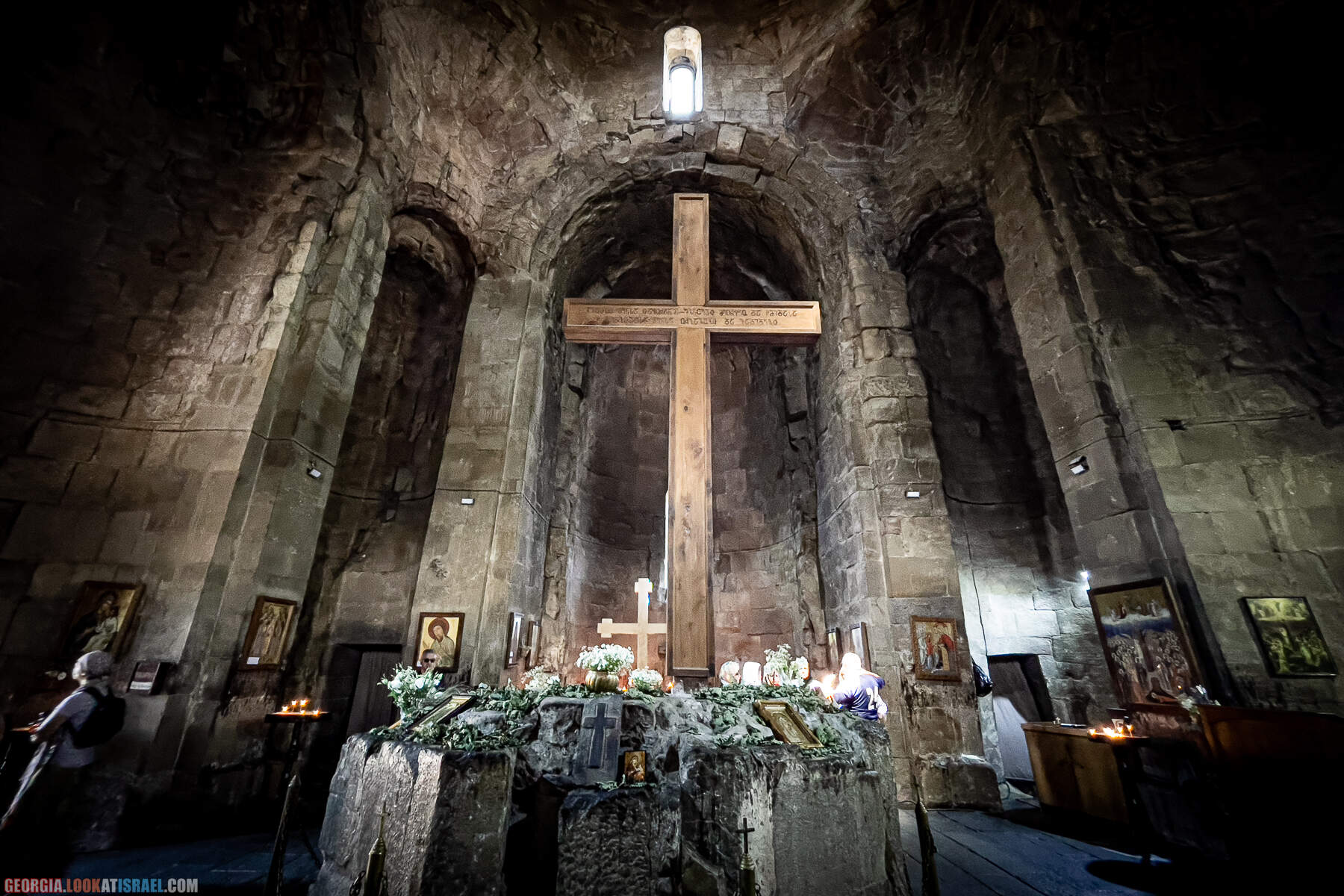 Путешествие в западную Грузию - Монастырь Джвали, первая столица Мцхета, монастырь Гилати