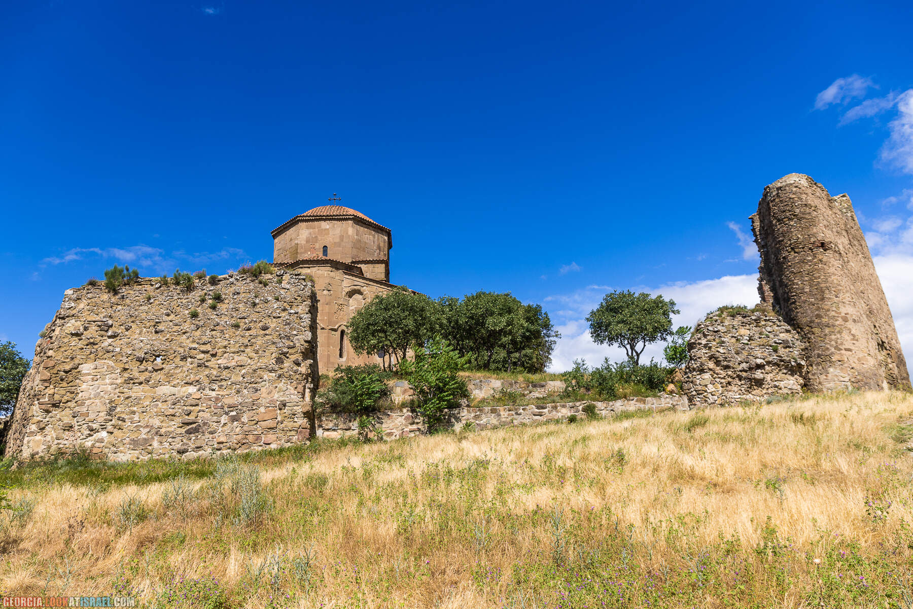 Путешествие в западную Грузию - Монастырь Джвали, первая столица Мцхета, монастырь Гилати