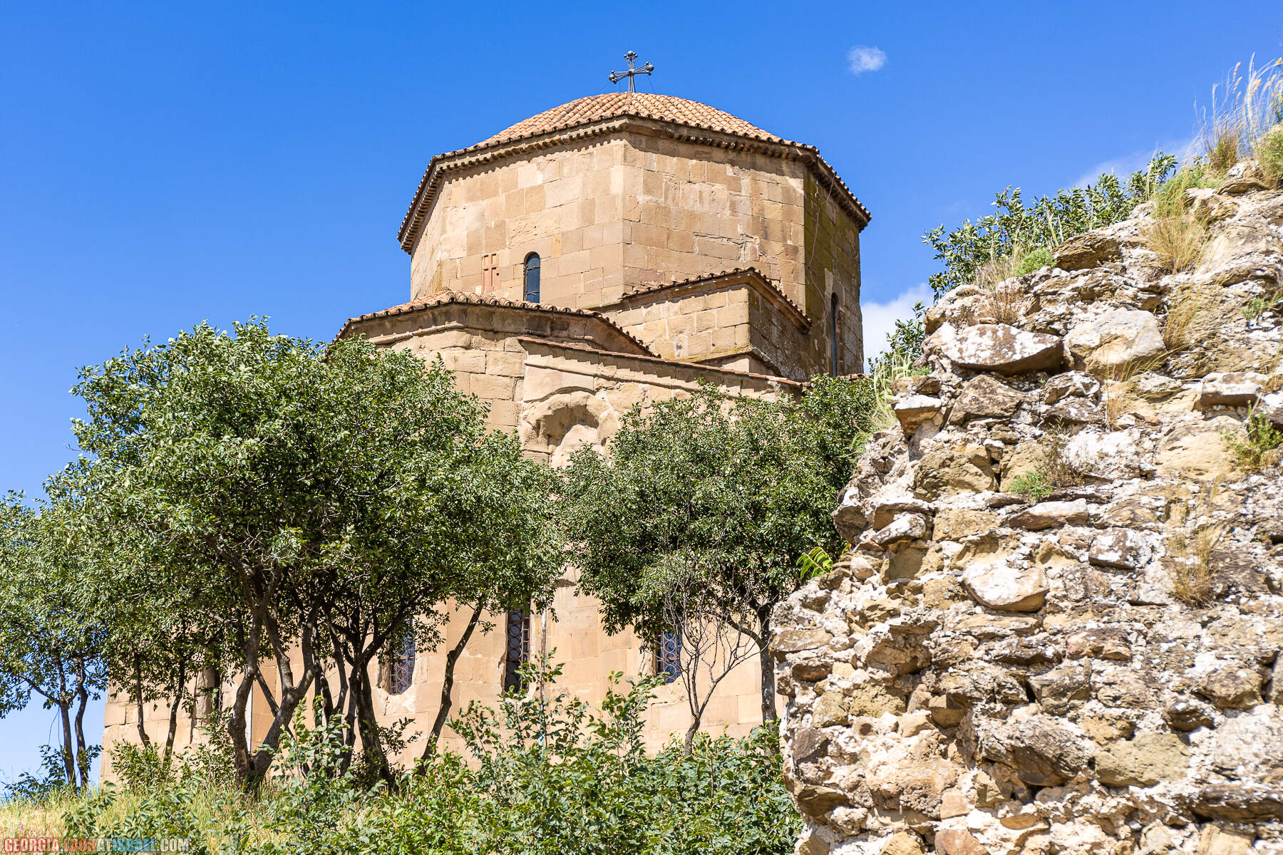 Путешествие в западную Грузию - Монастырь Джвали, первая столица Мцхета, монастырь Гилати