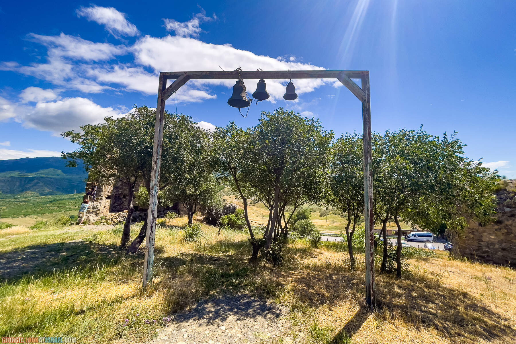 Путешествие в западную Грузию - Монастырь Джвали, первая столица Мцхета, монастырь Гилати