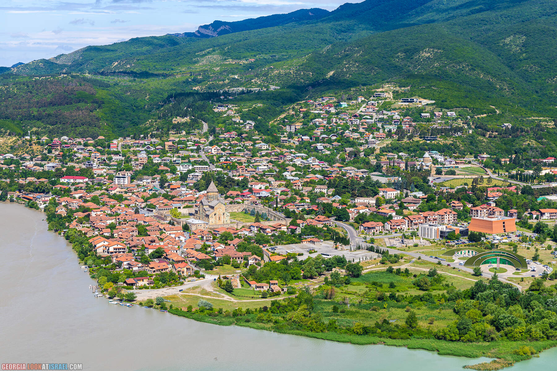 Путешествие в западную Грузию - Монастырь Джвали, первая столица Мцхета, монастырь Гилати