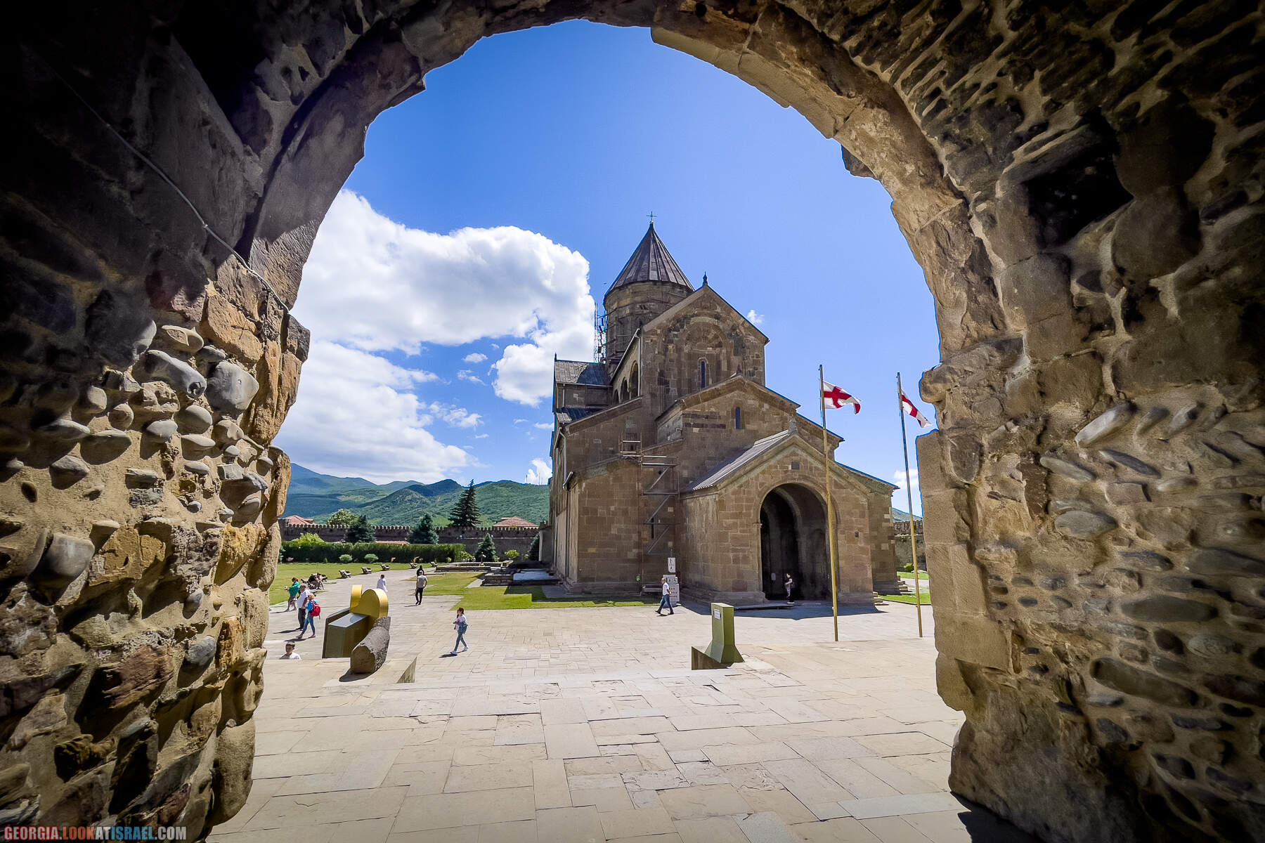 Путешествие в западную Грузию - Монастырь Джвали, первая столица Мцхета, монастырь Гилати