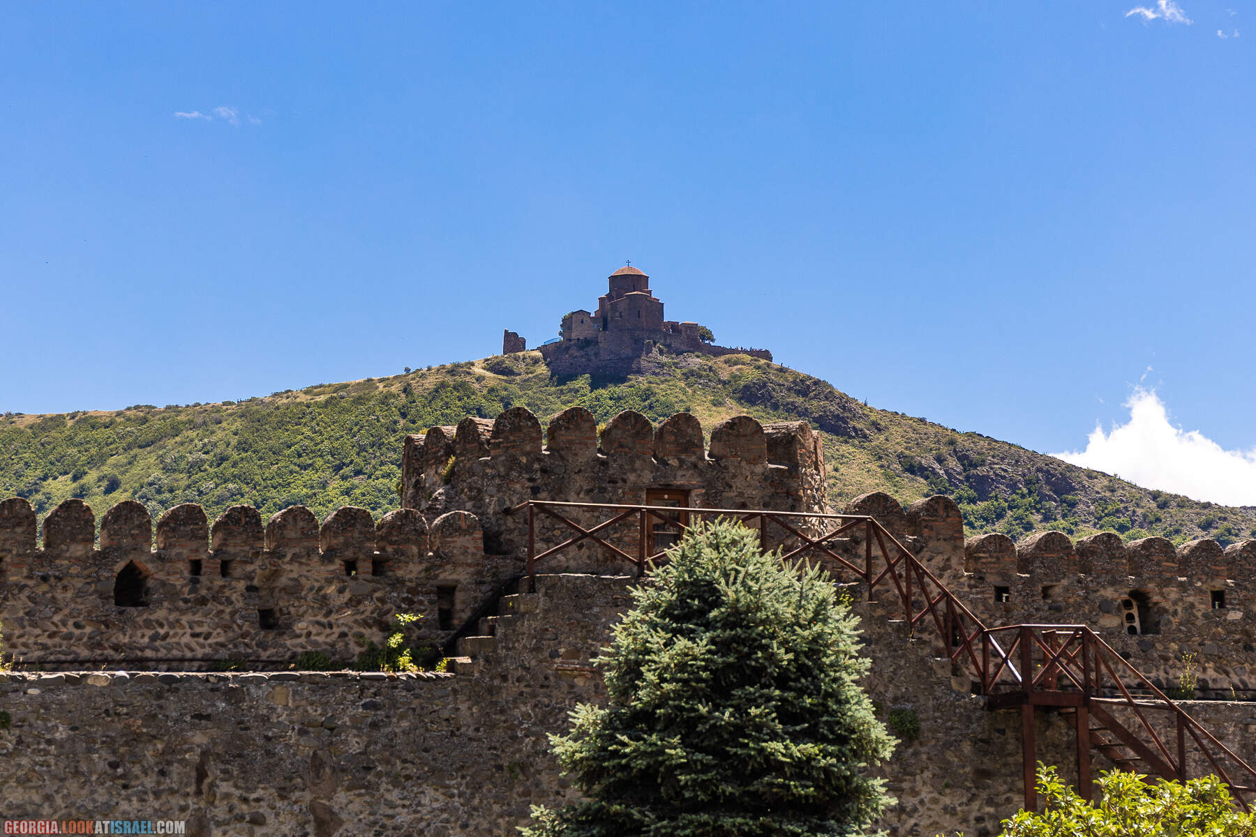 Путешествие в западную Грузию - Монастырь Джвали, первая столица Мцхета, монастырь Гилати