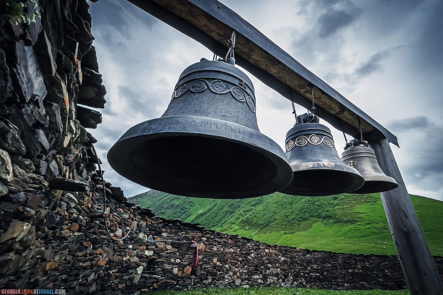 Высокогорное поселение Ушгули, (Сванетия. Грузия)