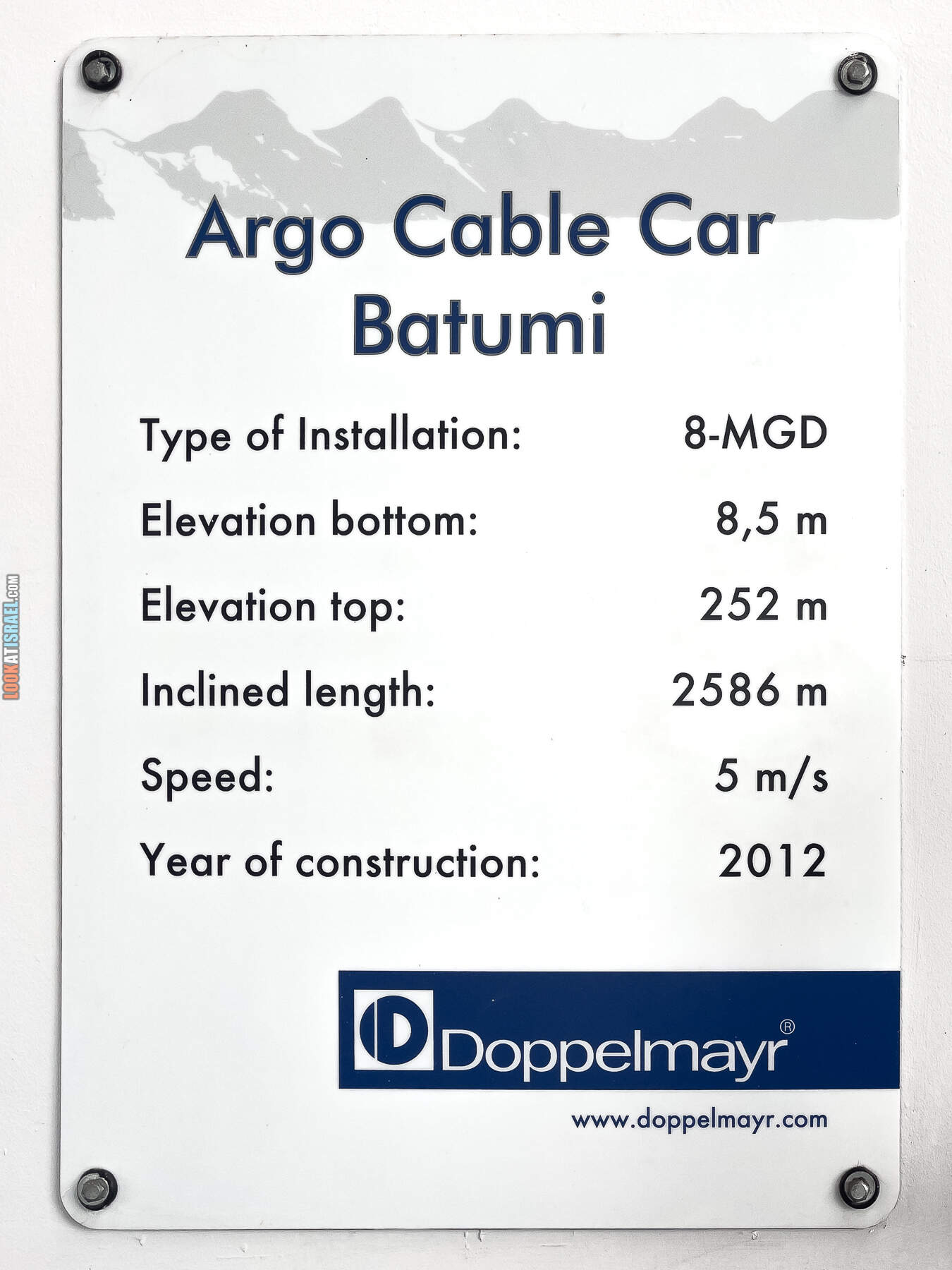 Батумская канатная дорога Арго