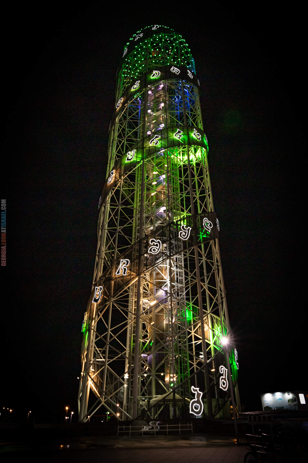 Ночной Батуми и танцующие фонтаны