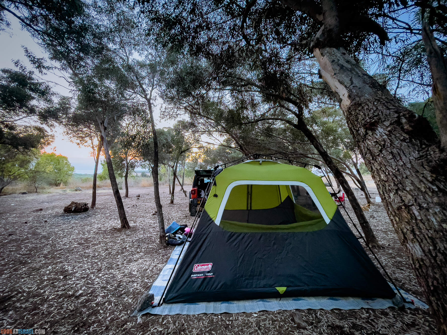 Кемпинг на Голанских высотах