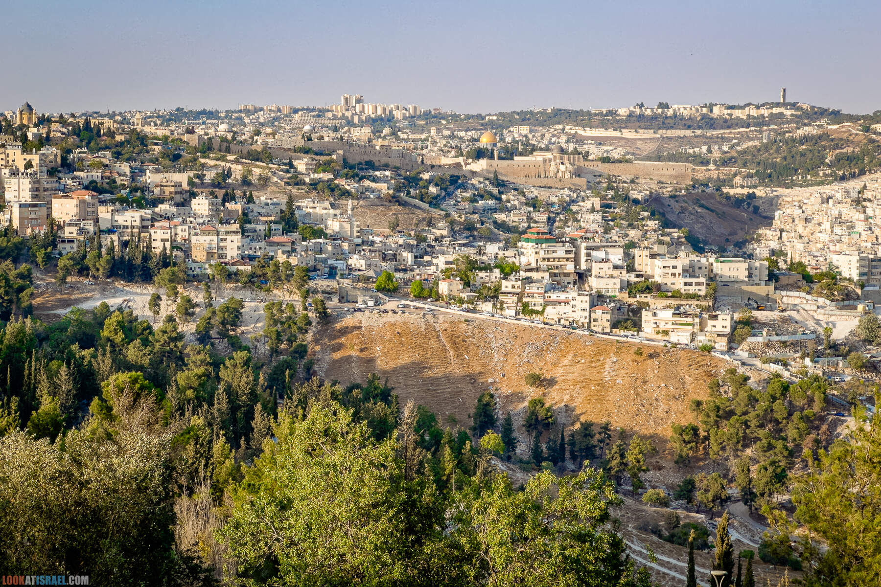 Променад Армон а-Нацив (Хаас) в Иерусалиме | טיילת ארמון הנציב