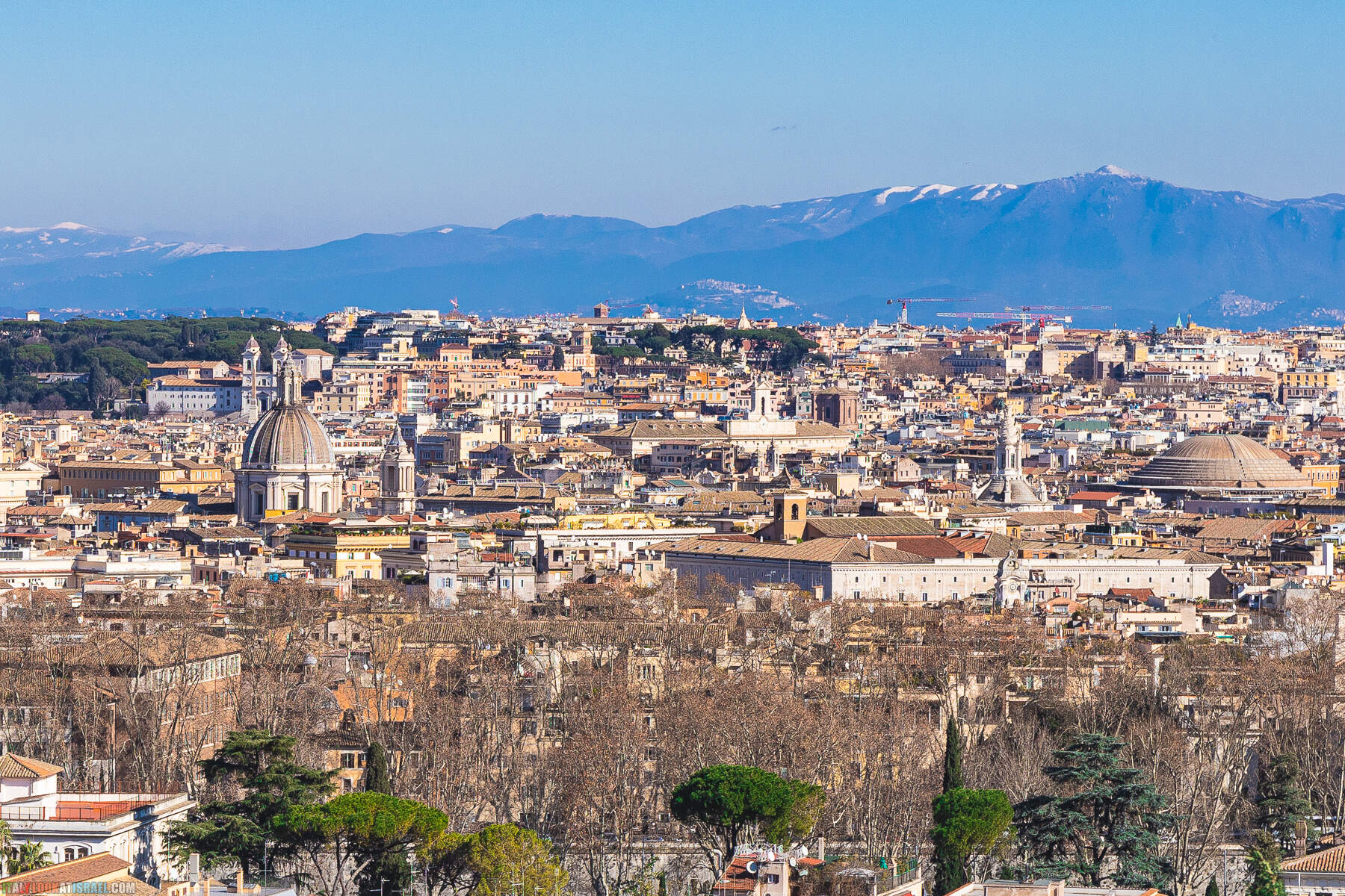 Зимняя прогулка по Риму