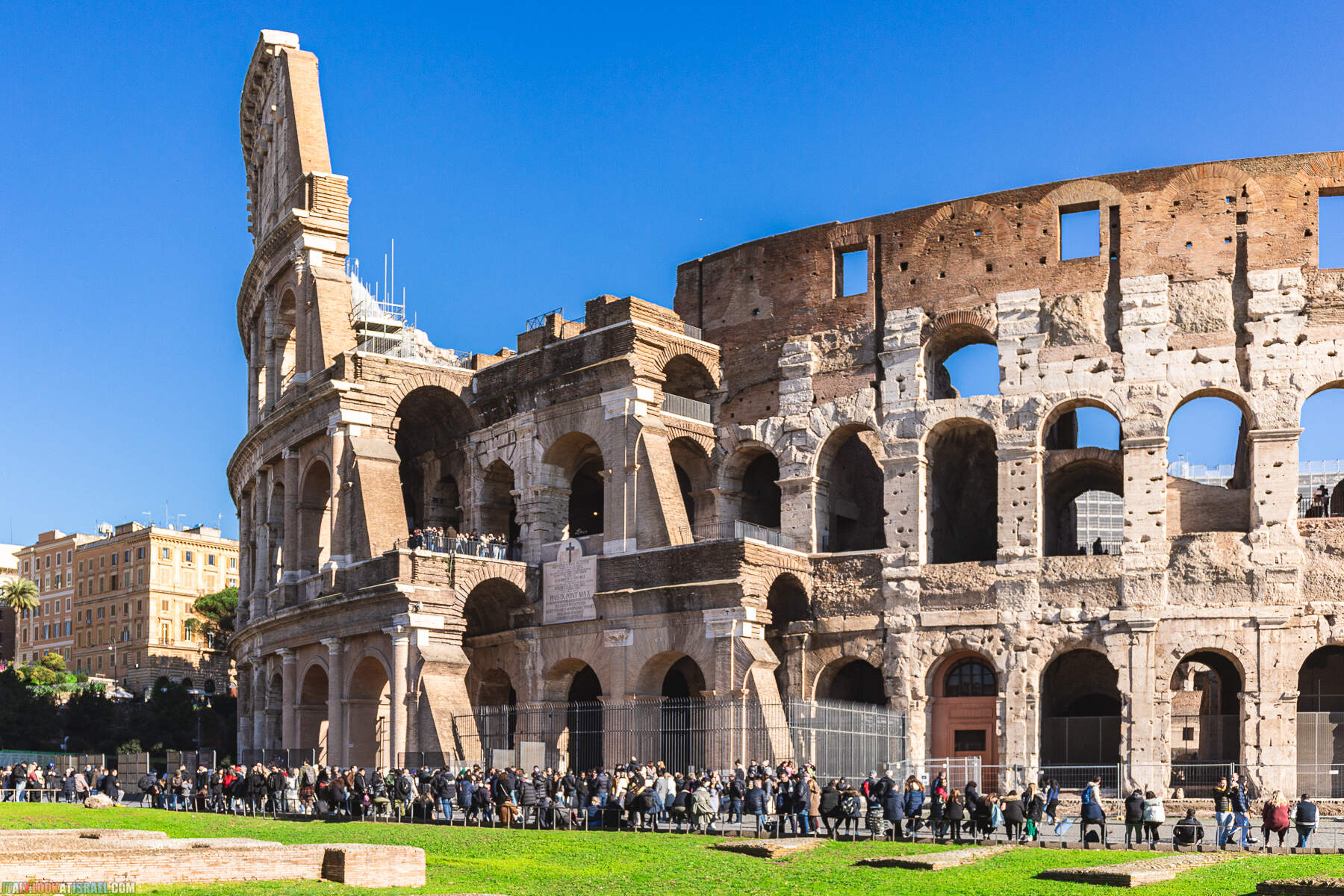 Зимняя прогулка по Риму