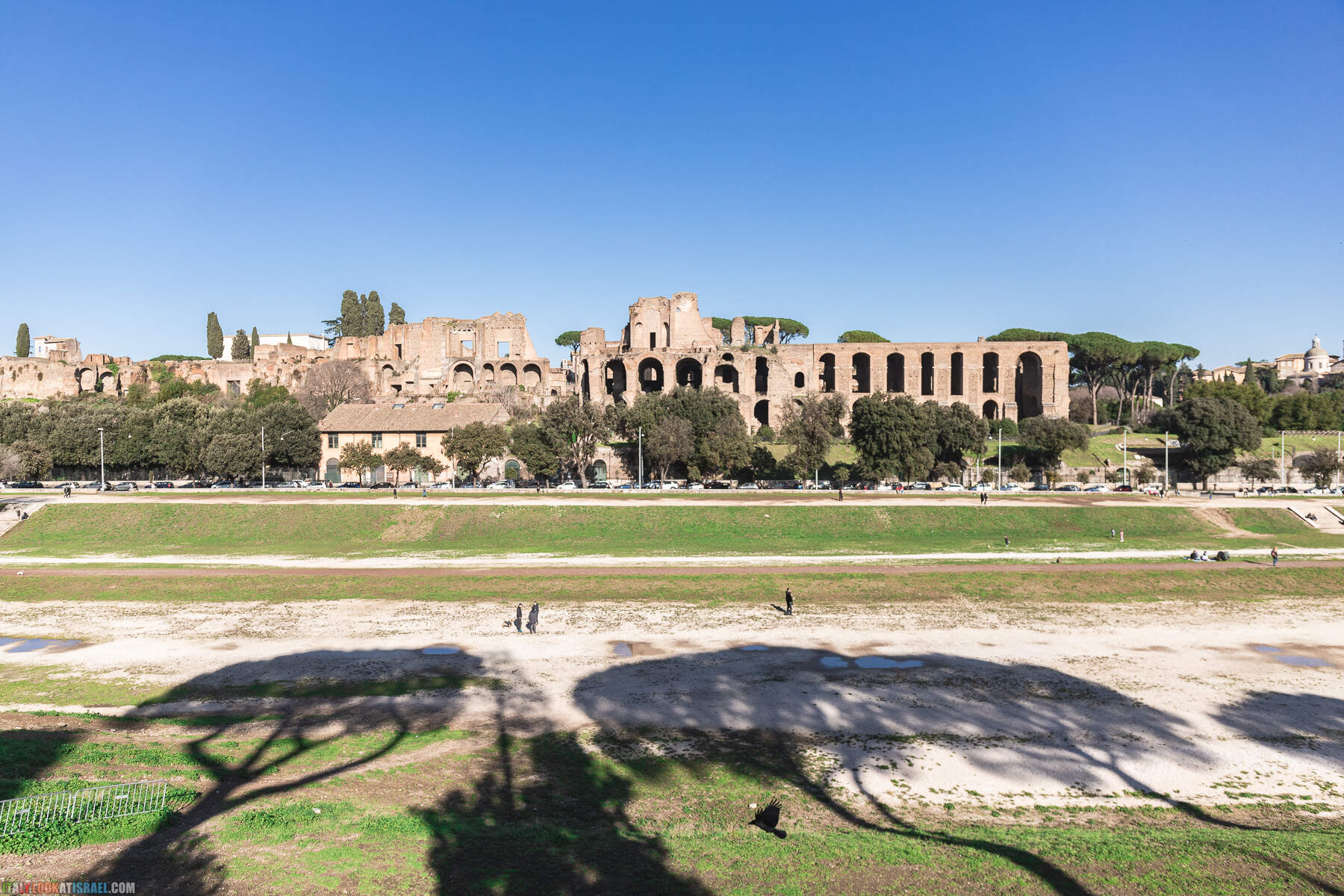 Зимняя прогулка по Риму