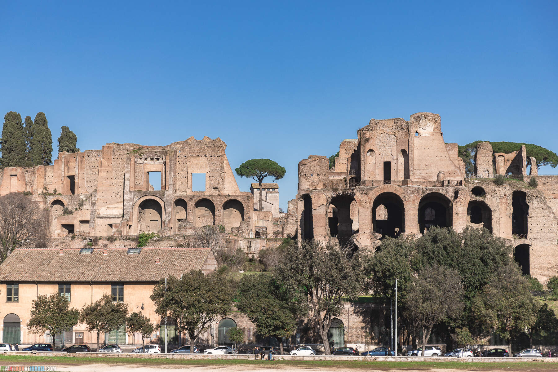 Зимняя прогулка по Риму