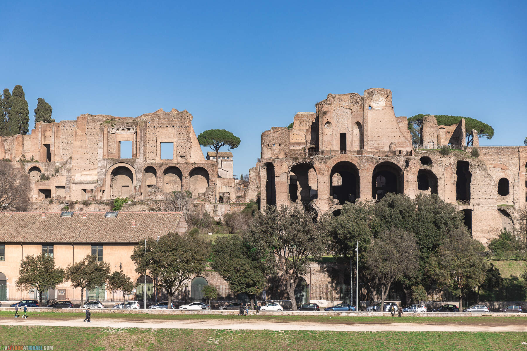 Зимняя прогулка по Риму