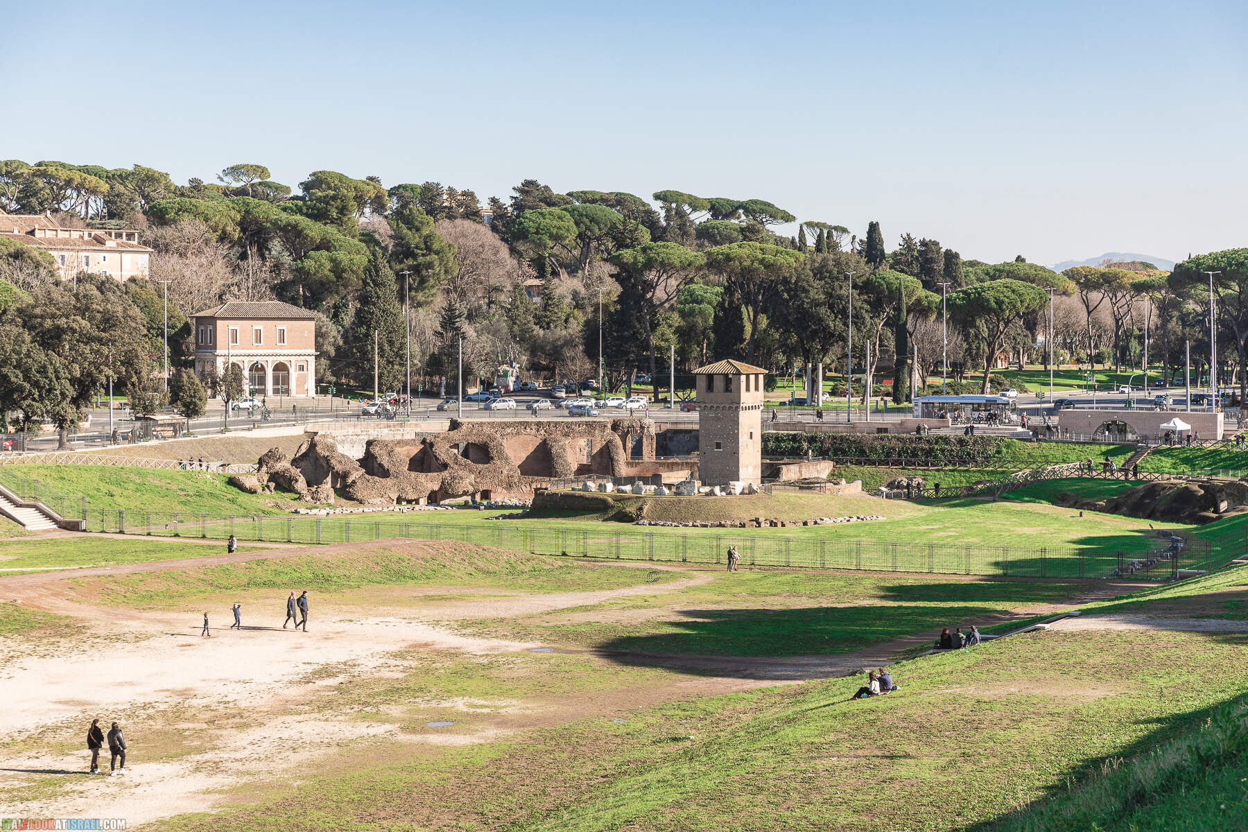 Зимняя прогулка по Риму