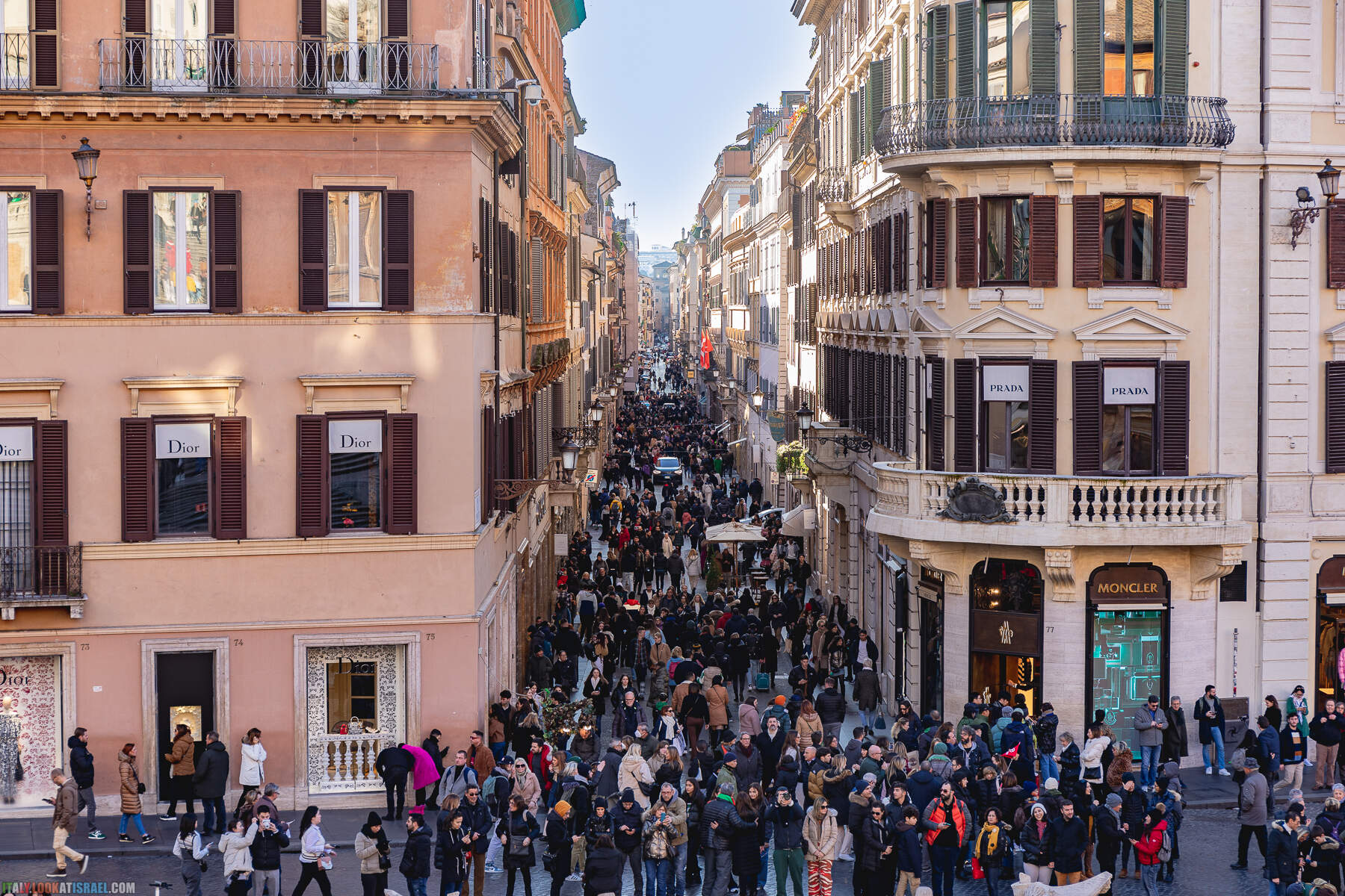 Зимняя прогулка по Риму