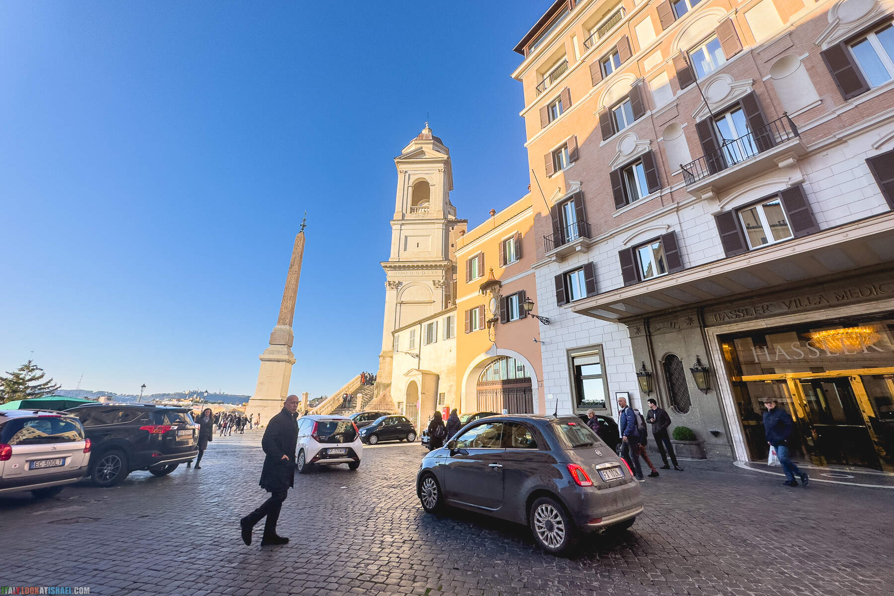 Зимняя прогулка по Риму