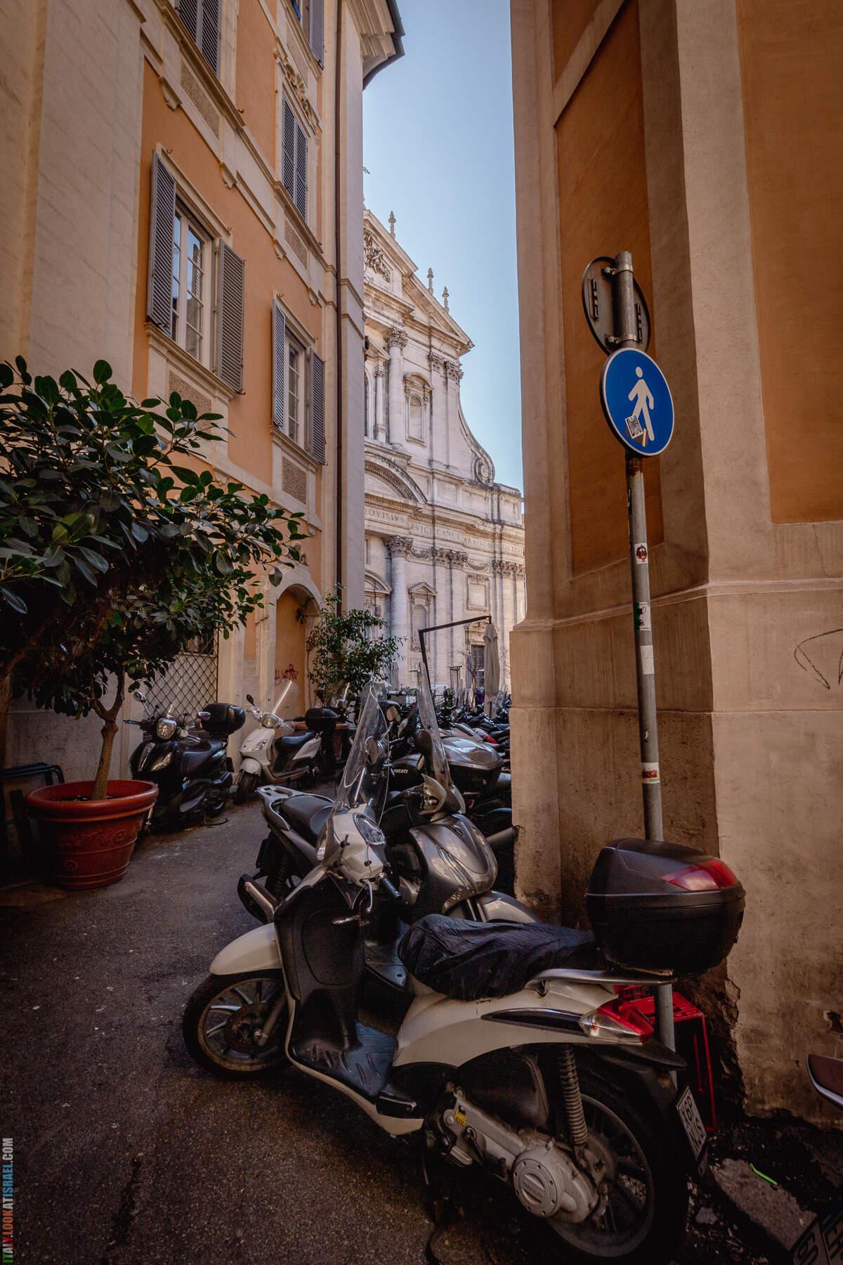 Зимняя прогулка по Риму