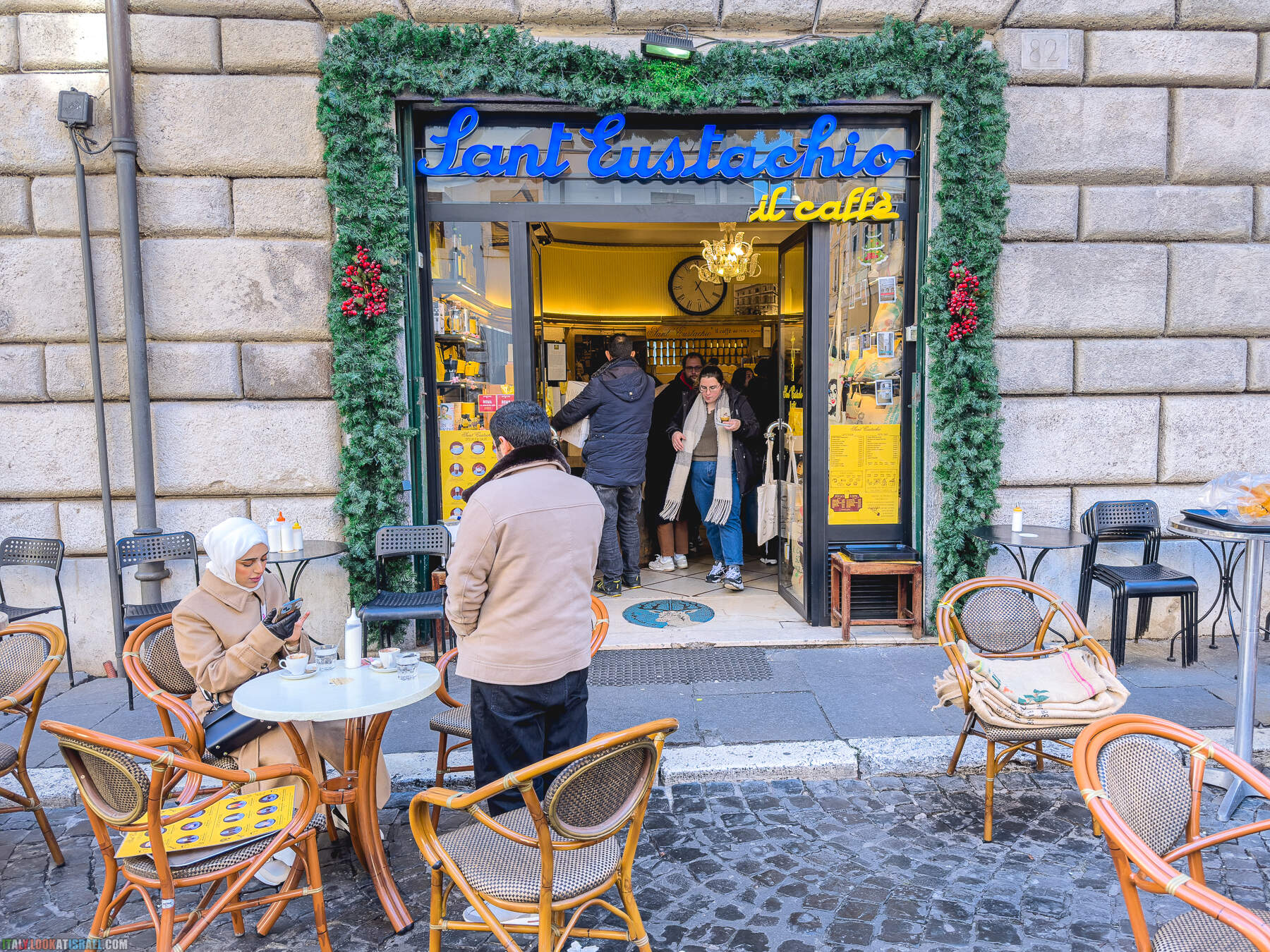 Зимняя прогулка по Риму