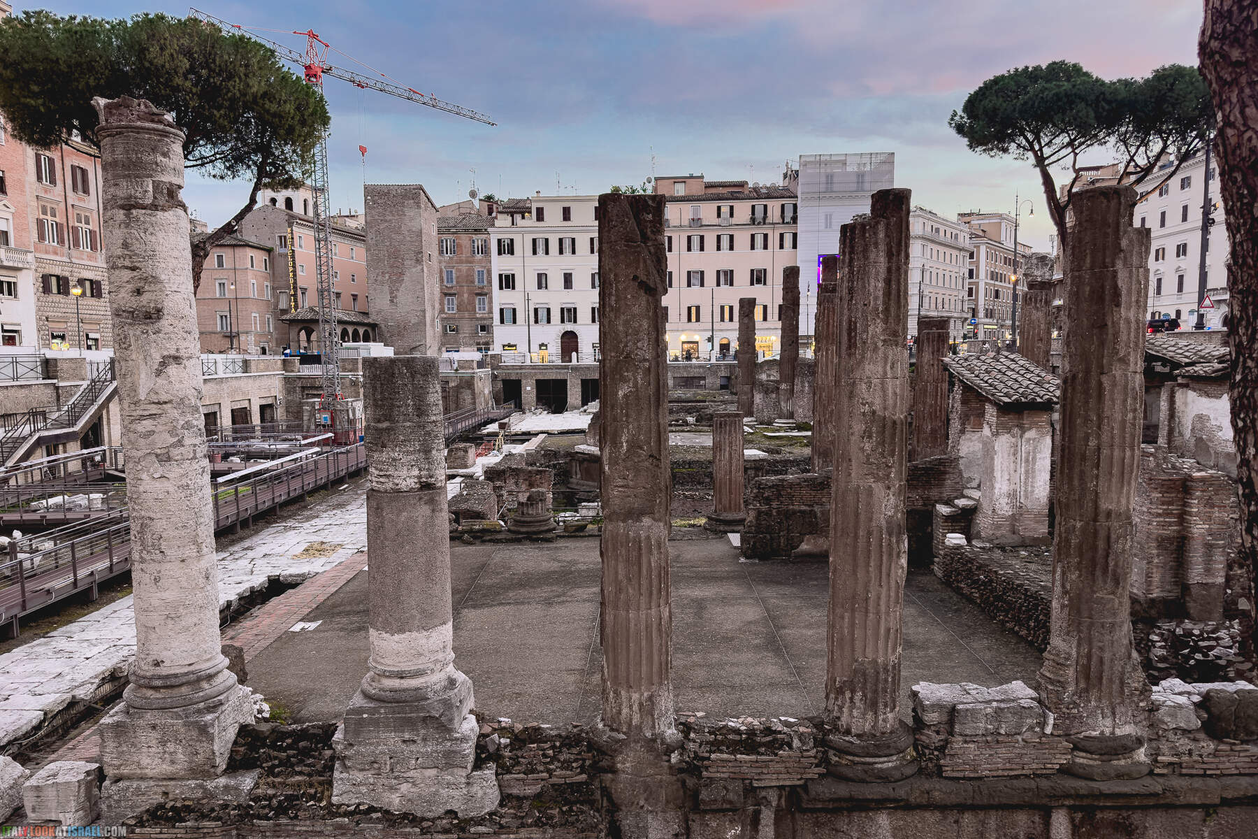 Зимняя прогулка по Риму