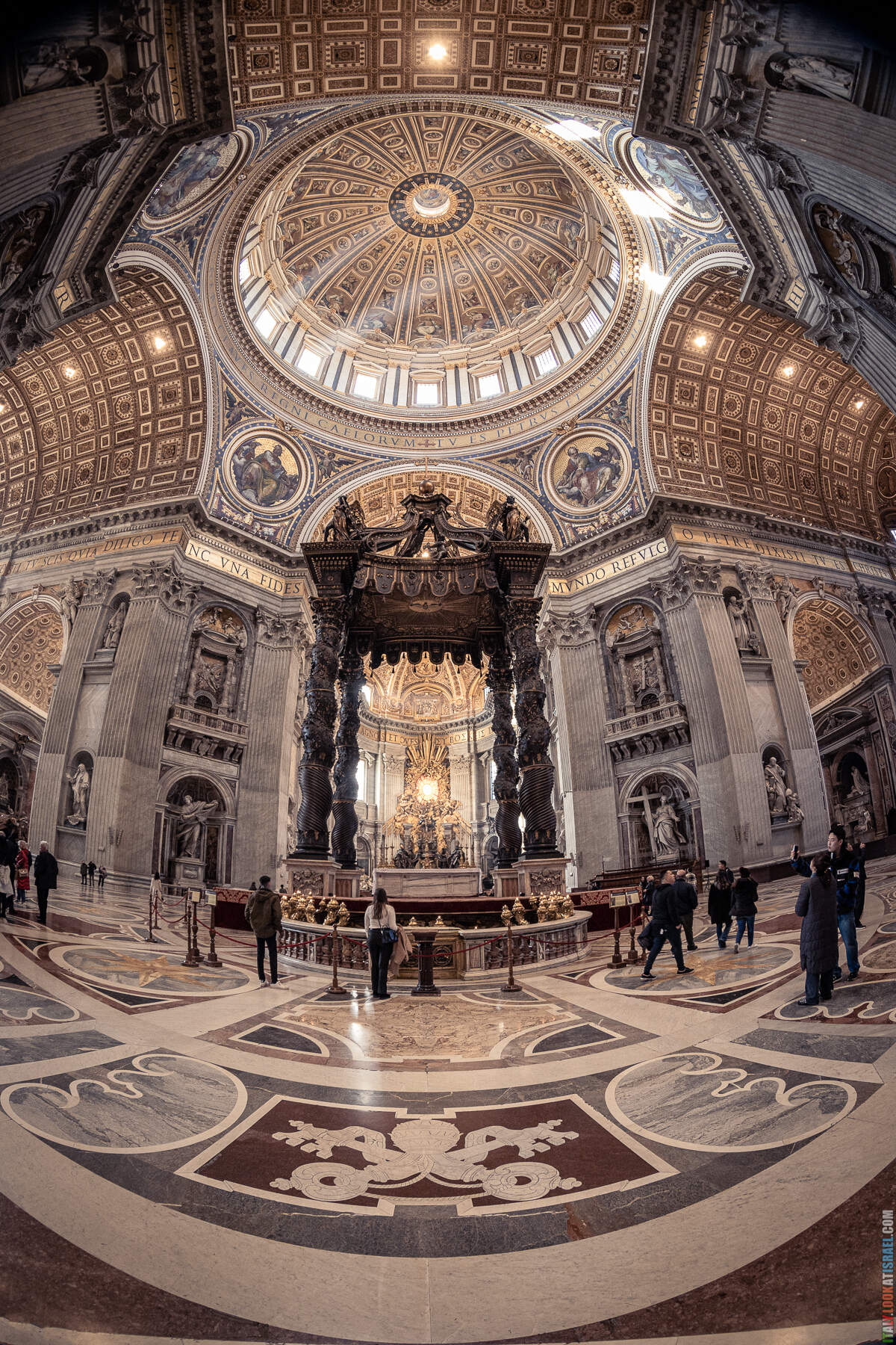 Музеи Ватикана, собор святого Петра и весь Рим с купола