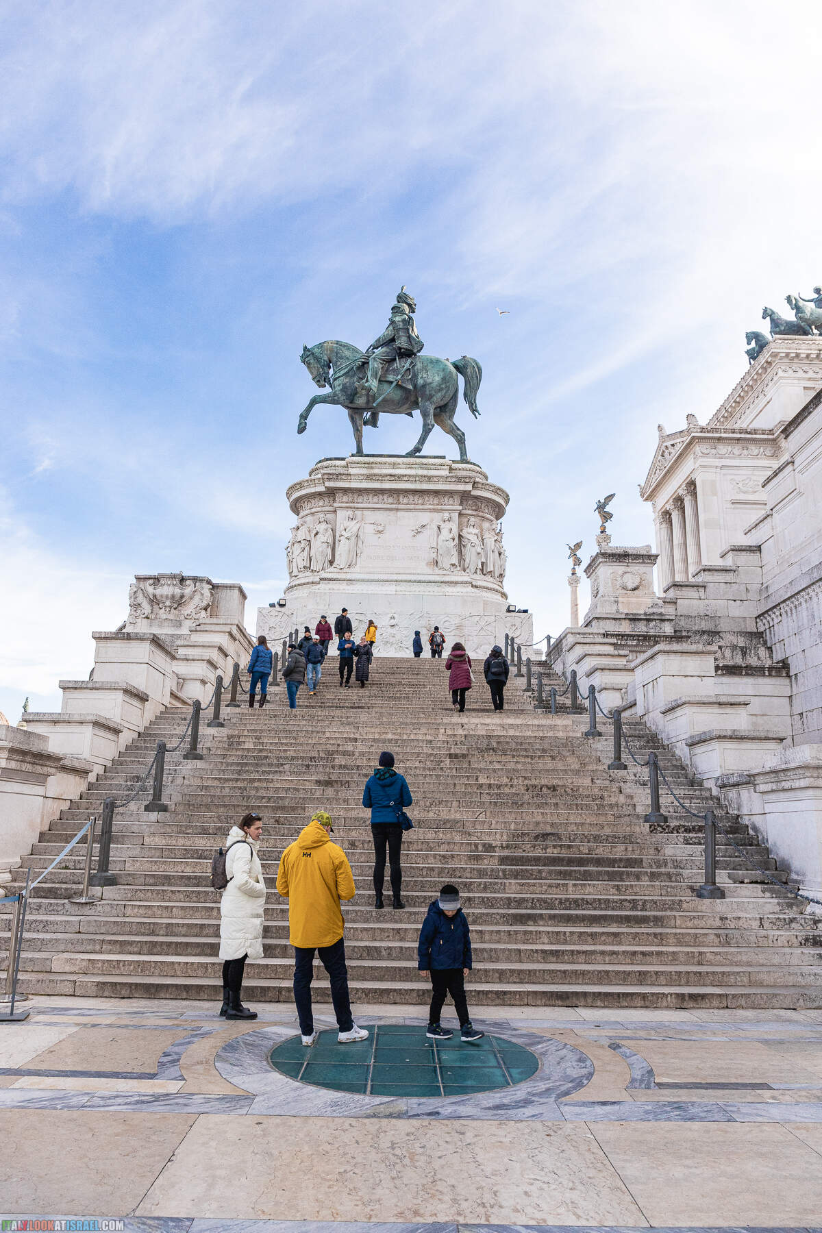 Зимний Рим - Колизей и римский форум