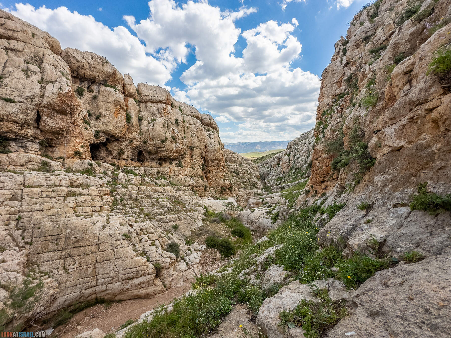 Ущелье Вади а-Шек в Иорданской долине - וואדי א-שק מונטר א-שק