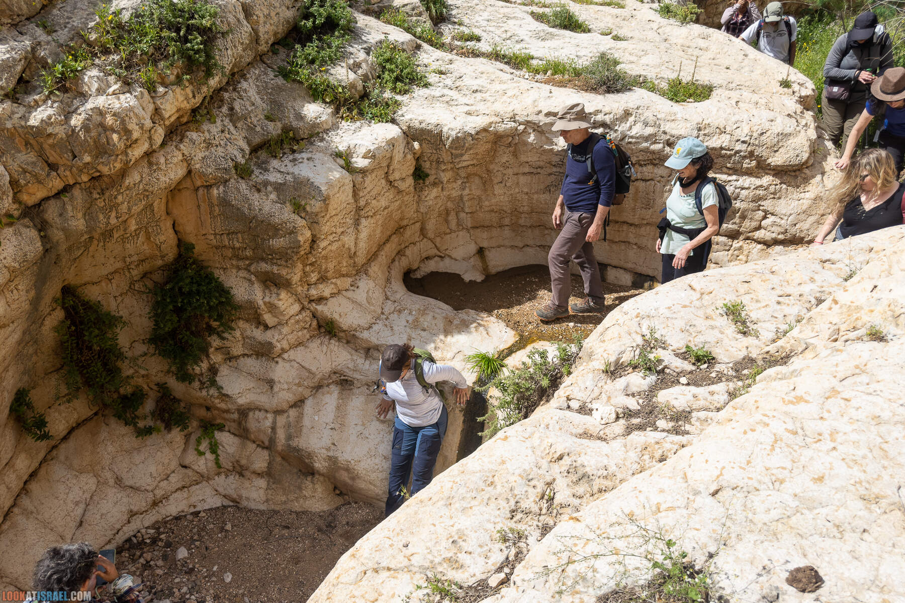 Ущелье Вади а-Шек в Иорданской долине - וואדי א-שק מונטר א-שק