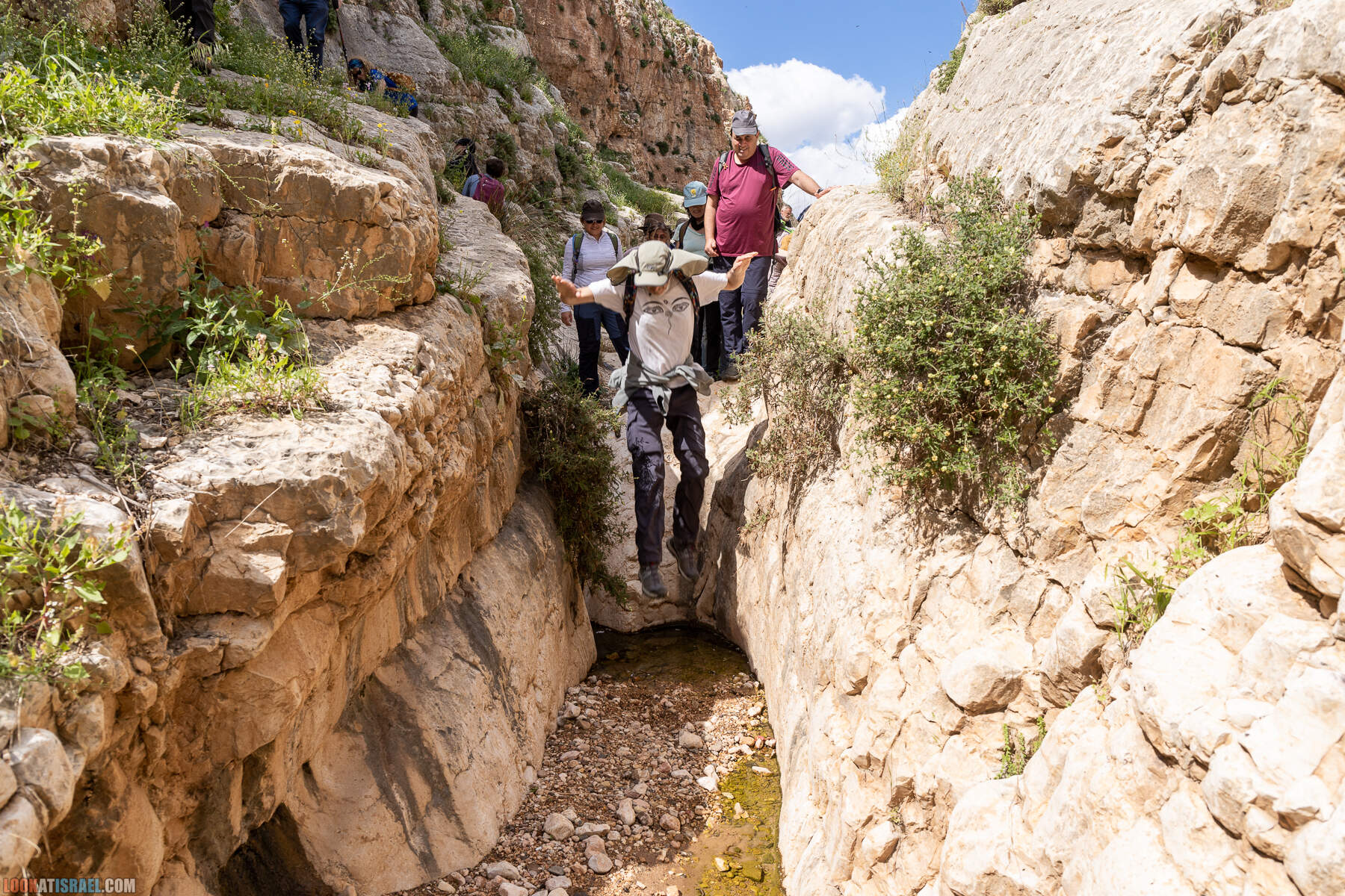 Ущелье Вади а-Шек в Иорданской долине - וואדי א-שק מונטר א-שק
