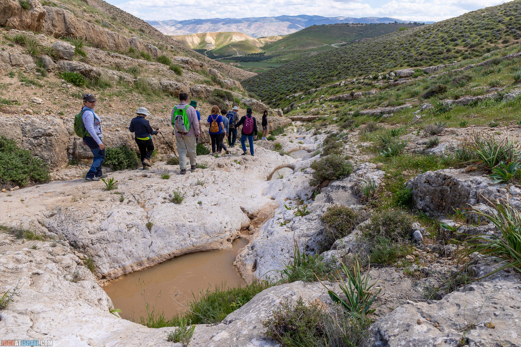 Ущелье Вади а-Шек в Иорданской долине - וואדי א-שק מונטר א-שק